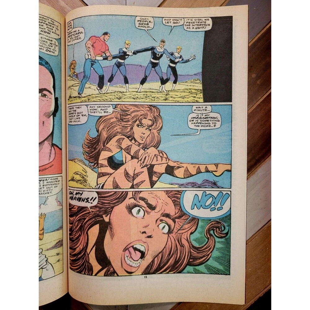 Fantastic Four #293 FN/VF Marvel 1986 Newsstand! Final John Byrne Art! She-Hulk - Picture 4 of 5